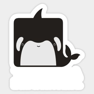 The Orca Is My Spirit Animal Sticker